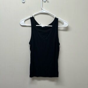 Love Charm Black Tank Top - Size M (Juniors)